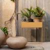 Květináč PLANT BOX 60 cm, černá, železo, ferm LIVING
