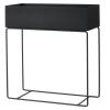Květináč PLANT BOX 60 cm, černá, železo, ferm LIVING