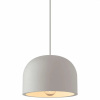 Závěsná lampa QUAY 22 cm, šedá, ocel, Eva Solo