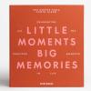 Fotoalbum LITTLE MOMENTS BIG MEMORIES, oranžová, Printworks