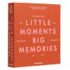 Fotoalbum LITTLE MOMENTS BIG MEMORIES, oranžová, Printworks