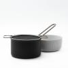 Odkapávací víko EVA TRIO 16 cm, nerezová ocel / silikon, Eva Trio