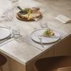 Servírovací talíř LEGIO NOVA 31 cm, bílá, porcelán, Eva Trio