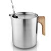 Varná konvice NORDIC KITCHEN 1 l, indukční, stříbrná, Eva Trio