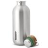 Láhev na vodu 600 ml, olivová, nerezová ocel, Black+Blum