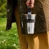 Hrnek OUTDOOR 500 ml, sada 4 ks, stříbrná, nerezová ocel, Black+Blum