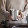 French press čajovar NORDIC KITCHEN 1 l, stříbrná, nerezová ocel, Eva Trio