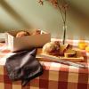 Chlebník s prkénkem MATTINA 34 cm, šedá, ocel / bambus, Alessi