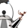 Varná konvice 9093 TEA REX 2 l, stříbrná / černá, nerezová ocel, Alessi