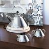 Rychlovarná konvice MG32 1,5 l, stříbrná / černá, nerezová ocel, Alessi