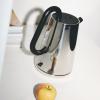 Rychlovarná konvice TORU 1,7 l, stříbrná / černá, nerezová ocel, Alessi