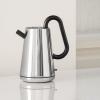 Rychlovarná konvice TORU 1,7 l, stříbrná / černá, nerezová ocel, Alessi