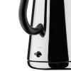 Rychlovarná konvice TORU 1,7 l, stříbrná / černá, nerezová ocel, Alessi