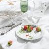 Dezertní talíř HAMMERSHOI SUMMER - SUMMER BERRIES 22 cm, bílá, porcelán, Kähler