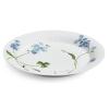 Dezertní talíř HAMMERSHOI SUMMER - FORGET ME NOT 22 cm, bílá, porcelán, Kähler