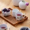 Servírovací mísa HAMMERSHOI SUMMER - FORGET ME NOT 12 cm, bílá, porcelán, Kähler