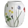 Váza HAMMERSHOI SUMMER - WILD FLOWERS 21 cm, bílá, porcelán, Kähler