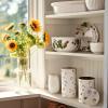 Polévkový talíř HAMMERSHOI SUMMER - SUMMER BERRIES 21 cm, bílá, porcelán, Kähler