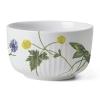 Servírovací mísa HAMMERSHOI SUMMER - WILD FLOWERS 12 cm, bílá, porcelán, Kähler
