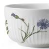 Servírovací mísa HAMMERSHOI SUMMER - WILD FLOWERS 12 cm, bílá, porcelán, Kähler