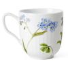 Hrnek HAMMERSHOI SUMMER - FORGET ME NOT 330 ml, bílá, porcelán, Kähler