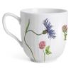 Hrnek HAMMERSHOI SUMMER - WILD FLOWERS 330 ml, bílá, porcelán, Kähler