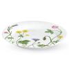 Dezertní talíř HAMMERSHOI SUMMER - WILD FLOWERS 22 cm, bílá, porcelán, Kähler