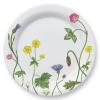 Dezertní talíř HAMMERSHOI SUMMER - WILD FLOWERS 22 cm, bílá, porcelán, Kähler