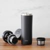 French press kávovar ULTRALIGHT PRESS P0 470 ml, stříbrná, broušená nerezová ocel, Espro
