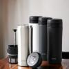 French press kávovar ULTRALIGHT PRESS P0 470 ml, stříbrná, broušená nerezová ocel, Espro