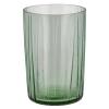 Sklenice na vodu KUSINTHA 280 ml, sada 4 ks, zelená, sklo, Bitz