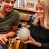 Čajová konvice DUET BELLA RONDE 1,2 l, písková, nerezová ocel, Bredemeijer