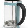 French press kávovar MOSHI 600 ml, mátová, sklo, Leopold Vienna