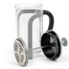 French press kávovar MOSHI 600 ml, šedá, sklo, Leopold Vienna