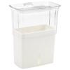 Květináč TEALBY 15 cm, bílá, plast, Cole & Mason