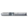 Škrabka na zeleninu REX 11 cm, rovné ostří, stříbrná, hliník, Victorinox