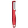 Škrabka na zeleninu IOTA 16 cm, zoubkované ostří, červená, plast, Victorinox