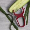 Škrabka na zeleninu RAPID 11 cm, rovné ostří, červená, plast, Victorinox