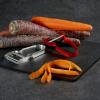 Škrabka na zeleninu REX 11 cm, rovné ostří, červená, hliník, Victorinox