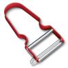 Škrabka na zeleninu REX 11 cm, rovné ostří, červená, hliník, Victorinox