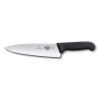 Kuchařský nůž FIBROX 20 cm, černá, plast, Victorinox