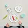 Plastová miska MOOMIN ABC 15 cm, tyrkysová, RIG-TIG