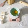 Digitální kuchyňská váha FOODIE 17 cm, bílá, plast, RIG-TIG