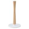 Držák na kuchyňské utěrky ROLL-IT 30 cm, bílá, plast / dřevo, RIG-TIG