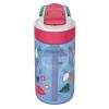 Láhev na vodu pro děti LAGOON 400 ml, blue flamingo, tritan, Kambukka