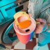 Termohrnek RIO TUMBLER 950 ml, pink papaya, nerezová ocel, Kambukka