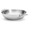 Wok AFFINITY 32 cm, s plochým dnem, nerezová, de Buyer