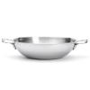 Wok AFFINITY 32 cm, s plochým dnem, nerezová, de Buyer