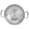 Wok AFFINITY 32 cm, s plochým dnem, nerezová, de Buyer