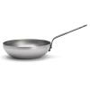 Wok MINERAL B 24 cm, s plochým dnem, uhlíková ocel, de Buyer